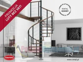 Luty Bez Vat na Schody Rintal z  poręczą i balustradą!!