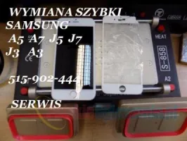 Wymiana zbitej szybki wyswietlacza w Samsung A3  J7 J5 A5 A7 J3