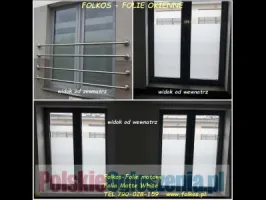 Foliowanie szyb Młociny -Marymont-Wierzbno -Folie okienne Warszawa Oklejanie szyb