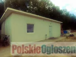Używany pawilon z płyty warstwowej