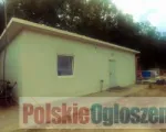 Używany pawilon z płyty warstwowej