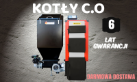 Kocioł z Podajnikiem 8 kW paliwa na Ekogroszek  NOWOŚĆ piece PIEC 8 10 12 16 19 22 25 32 38 KOTLY KOCIOL PIEC PIECE KOTŁY KOCIOŁ