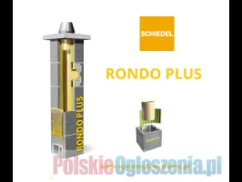 Komin Schiedel Rondo Plus - różne rodzaje i długości.