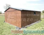 GARAŻ ALFA 4X6 ZŁOTY DĄB