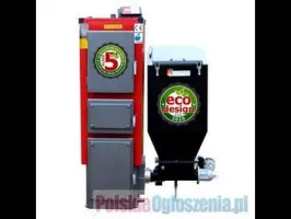 KOCIOŁ Z PODAJNIKIEM 5 KLASY ECODESIGN LIDER 5 MOC 38 kW
