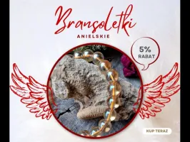 Unikalne bransoletki anielskie z naturalnych kamieni