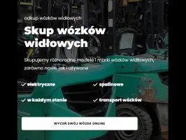 Skup używanych wózków widłowych Śląsk - Małopolska