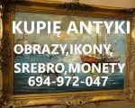 KUPIĘ ANTYKI SREBRA,MONETY,IKONY,FIGURY,ZEGARKI,MILITARIA KONTAKT 694972047