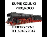 KUPIĘ KOLEJKI ELEKTRYCZNE,LOKOMOTYWY,WAGONY PIKO,ROCO TELEFON 694972047