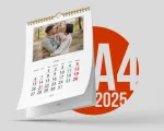 Stwórz Swój Foto Kalendarz 2025 – Wzory A4 Gotowe Do Druku