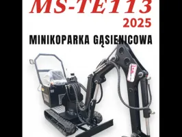 Mini Koparka gąsienicowa MS-TE113 JSB - Nowa 2025