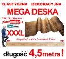 belki rustykalne sufitowe maskownice NA WYMIAR drewna fake wood elastyczna deska