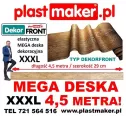 NOWOŚĆ - Elastyczna luksusowa elastyczna deska MEGA FORMAT/  4,5 długości i 29 cm szer. Imitacja