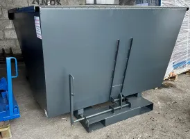 Kontener samowyładowczy, koleba na odpady 1,5 m3