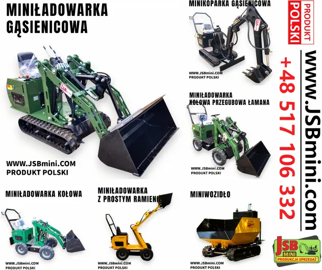 Ładowarka Koparka Wozidło - NOWE 2026 - Prosto od Producenta JSB POLSKA