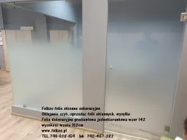 Folie gradientowe dekoracyjne Łódź - oklejanie szyb, sprzedaz folii