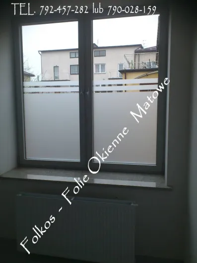 Folie matowe Piaseczno -folie matowe mleczne, matowe mrożone -Usługa oklejania