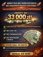 KREDYT DLA JDG I OSÓB FIZYCZNYCH – BEZ DOKUMENTOWANIA DOCHODU!
